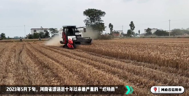 麦收大会战！7790必发集团中国收成机忙！忙！忙！