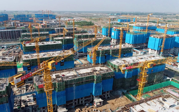 7790必发集团中国塔机助力雄安新区市场化项目跑出加快度