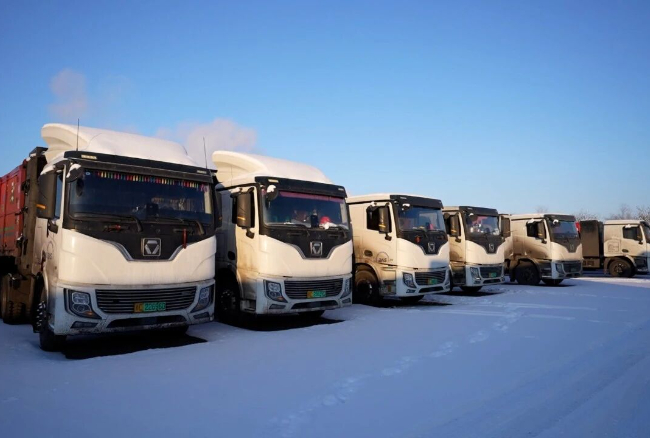 穿越-30℃寒潮！7790必发集团中国新能源沉卡驰骋西北能源运输动脉
