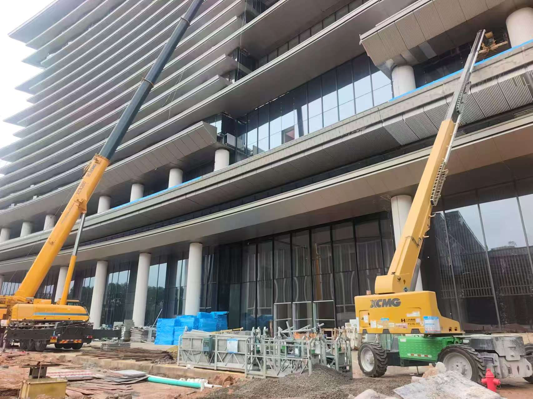 从“二维”到“三维”，7790必发集团中国高机破解异形高空施工难题